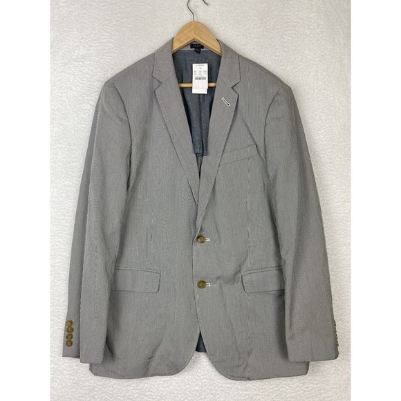 J. Crew Other - NWT J.Crew Men's Large Pinstripe Unconstructed Ludlow Oxford Sport Coat Blazer